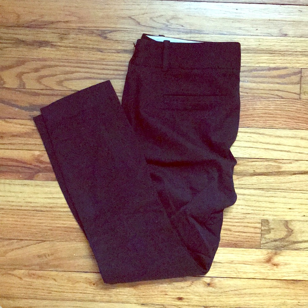 Jcrew City fit ankle crop pant size 2